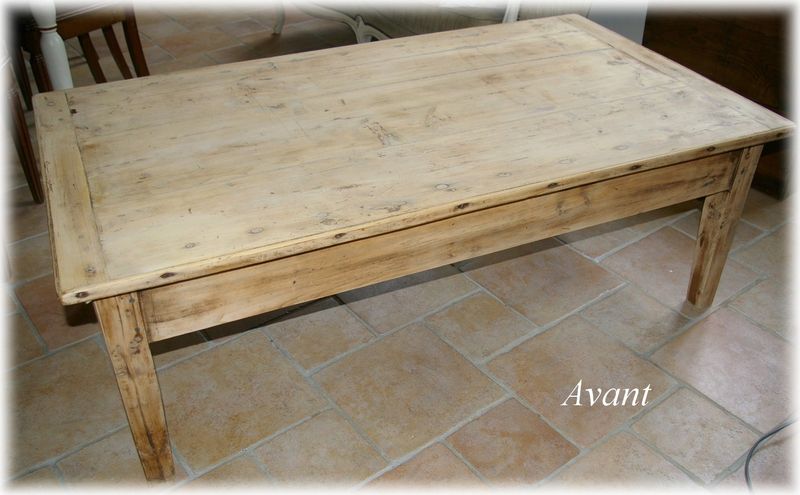 Ceruser une table
