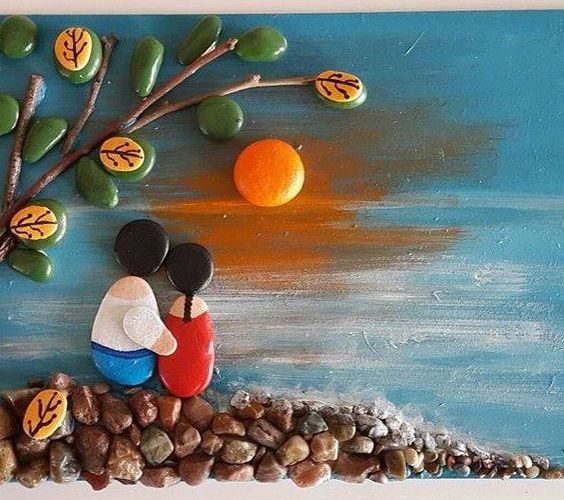 Peinture galets zen