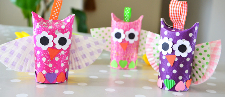 Personnage en rouleau de papier toilette