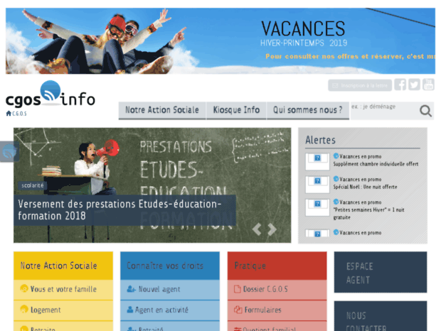 Wwwcgos info vacances