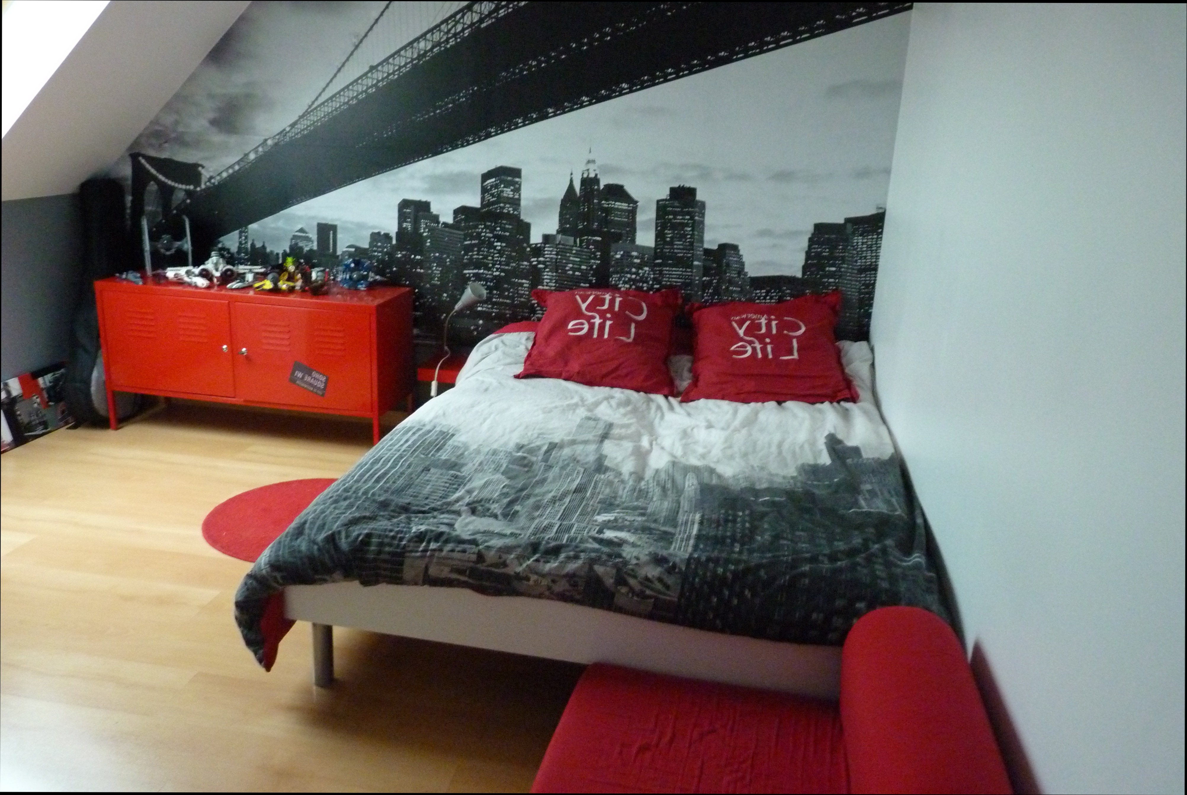 Chambre ado fille new york