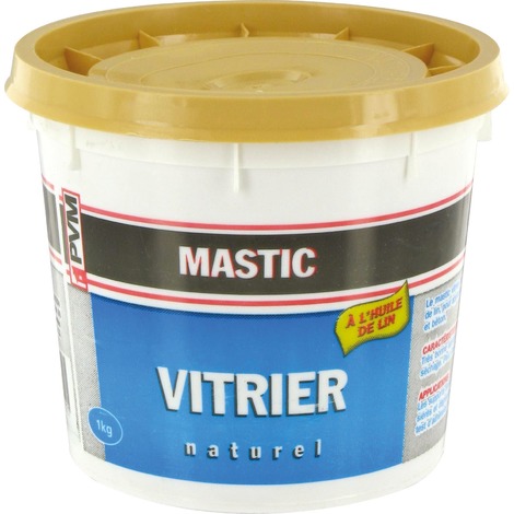 Mastic vitrier castorama