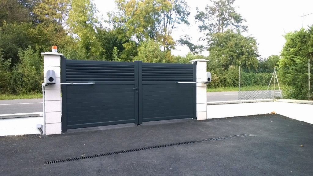 Portail Coulissant Avec Portillon Intégré Brico Dépôt
